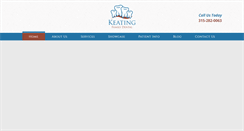 Desktop Screenshot of keatingfamilydentalcny.com